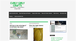 Desktop Screenshot of curly-girly.co.uk